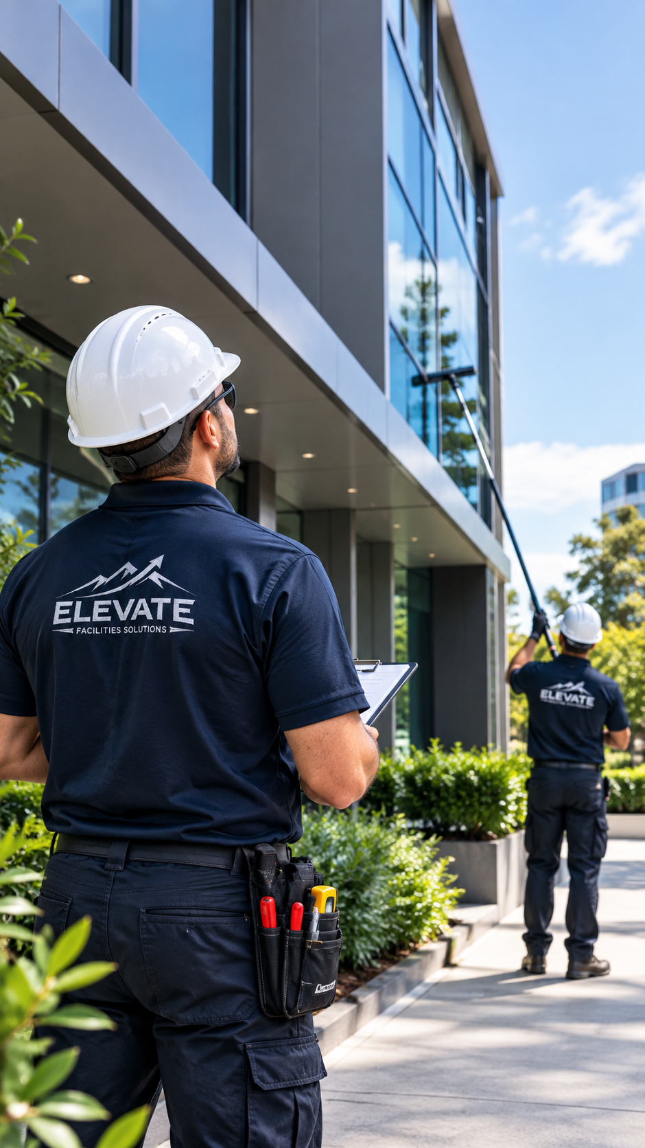 Commercial building maintenance